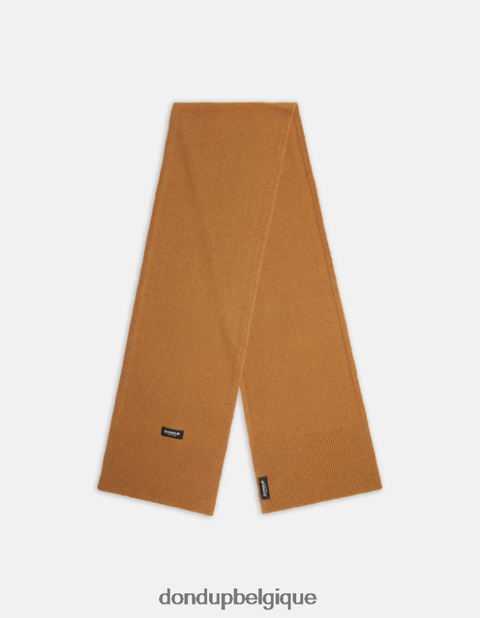 Hommes accessoires DONDUP cannelle écharpe en cachemire 8826D01005