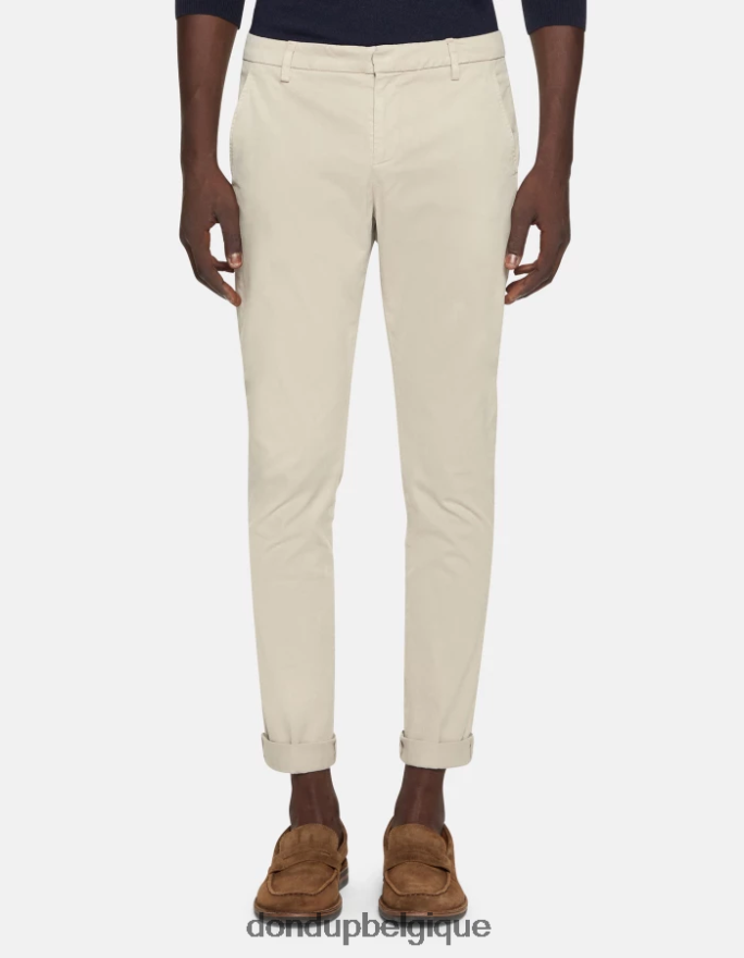 Hommes vêtements DONDUP lievito pantalon slim en coton gaubert 8826D0684